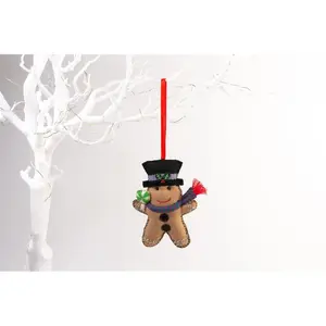 Gingerbread Man - Christmas Tree Hanging Figurine Ornament