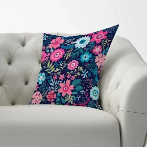 Cute Colourful Flower Pattern Cushions 60cm x 60cm