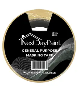 Next Day Paint General Purpose Masking Tape - 48mm x 50m