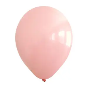 Kalisan Latex Standard Balloons (Pack of 100) Baby Pink (One Size)