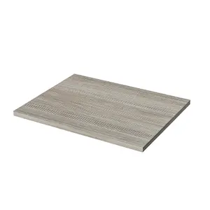 Nes Home 505mm Oak MDF Bathroom Worktop For Vanity Cabinet