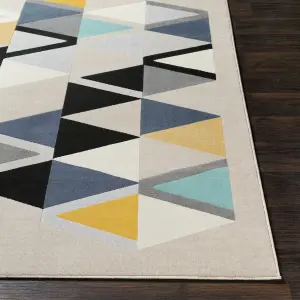 DELANEY Modern Skandi Runner Rug 80 x 220 cm