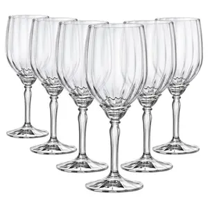 Florian Wh Bormioli Rocco White Wine Glasses (Set of 6) 380 oz. 