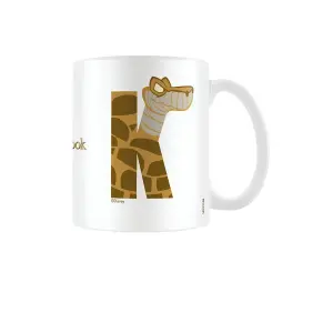 Jungle Book K Alphabet Mug Brown/White (One Size)