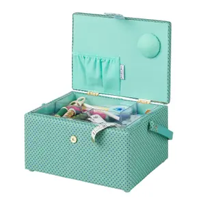 Medium Sewing Basket Sewing Machine 18.5 x 26 x 15cm - Sewing Online GA1119M