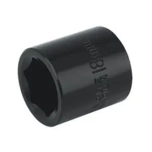 Sealey Impact Socket 18mm 3/8"Sq Drive