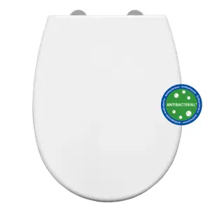 Bemis Click & Clean Silent White Standard Soft close Toilet seat