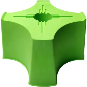 Universal Water Butt Stand, Sturdy Strong Stand Ideal for most 210L shaped Waterbutts and Barrels - 210 Litre Green Waterbutt Stan