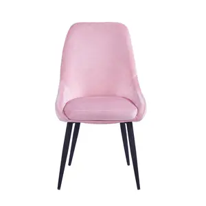 Fern Upholstered Dining Chair (Set of 2) Pink