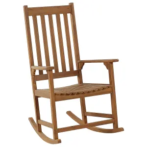 Rocking Chair BOJANO Acacia Wood Light Wood