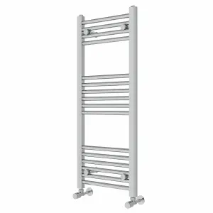 Right Radiators 1000x400 mm Straight Heated Towel Rail Radiator Bathroom Ladder Warmer Chrome