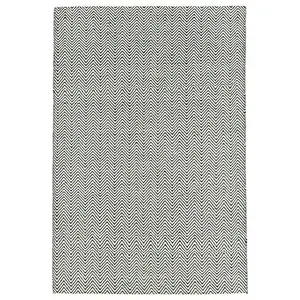 Modern Rug, Abstract Bedroom, & Living Room Rug, Cotton Dining Room Rug, Black/White Classic Modern Rug-100cm X 150cm