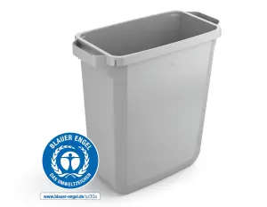 Durable DURABIN ECO 60L Rectangular - Food Safe Waste Recycling Bin - Grey