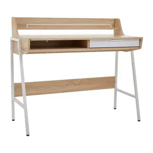 Interiors by Premier Bradbury Natural Oak Veneer Desk