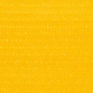 Berkfield Sunshade Sail 160 g/m2 Yellow 3x4 m HDPE