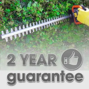 Terratek Cordless Hedge Trimmer 20V Easy Cut Lightweight Handheld Cutter