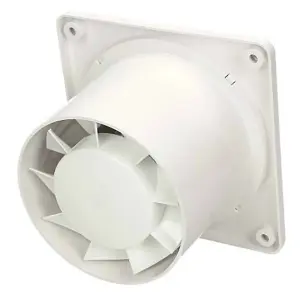 Awenta 100mm 4 Inch Silent Bathroom Extractor Fan Standard RING Ventilator