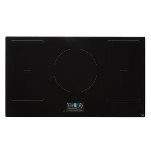 GoodHome Bamia GHIHAC90A 90cm Induction Venting Hob - Black