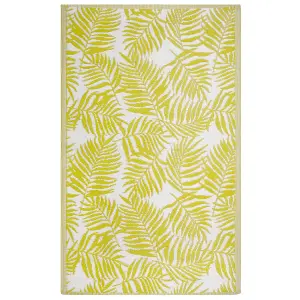 Outdoor Area Rug 120 x 180 cm Yellow KOTA