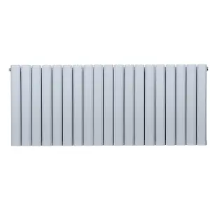 Aluminum Radiator Compatible with Heat pump. Model "pioneer Plus" White. 1330mm.Heigth600mm. Btu/hr:10032