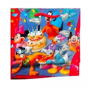 Mickey Mouse & Friends Happy Birthday Gift Bag Multicoloured (One Size)