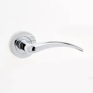 Gull Passage Door Handle (Set of 2) Polished Chrome