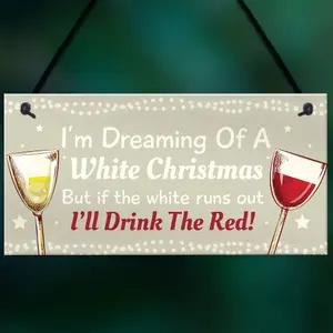 Red Ocean Novelty Bar Signs And Plaques Funny Wine Gifts For Women Funny Gift