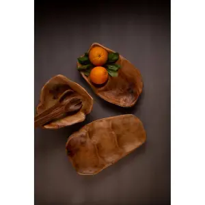 Maison by Premier Kora 3 Compartments Serving Tray