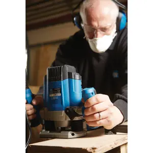 Draper  230V Variable Speed Router, 1/4", 1200W 02519