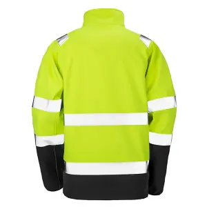 Result Safeguard Mens Printable Safety Softshell Jacket