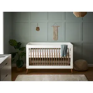 Maya Cot Bed White/Brown