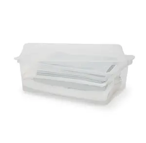 Form Kaze Clear 29L Medium Plastic Stackable Storage box