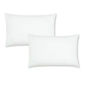 Brushed Cotton Standard Pillowcase Pair White