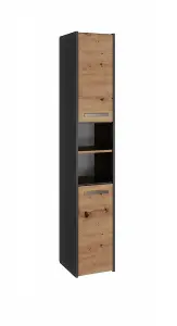 S30 Bathroom Cabinet Anthracite Artisan Oak