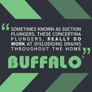 Buffalo Midi Sink & Basin Plunger