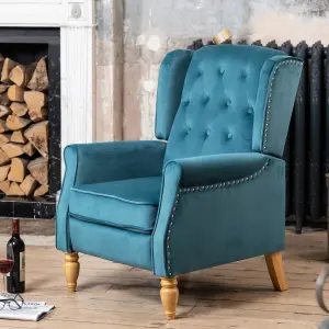 Annapoli Recliner Armchair - Teal