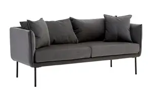 Interiors by Premier Kolding Two Seater Grey Sofa