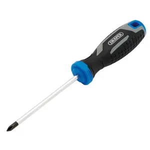 Draper Phillips Soft Grip Screwdriver, PH1 x 100mm 13360