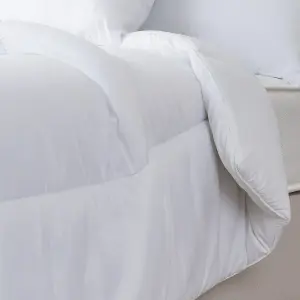 Slumberdown Climate Control King Duvet 13.5 Tog Temperature Regulating Heavyweight Summer Quilt 2 Medium Pillows Washable