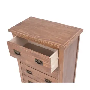 Padua 4 Drawer Chest of Drawers Bras Drop Handle