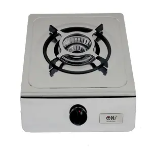 NJ-100 Gas Stove Single Burner Stainless Steel Outdoor Camping LPG 4.0 kW