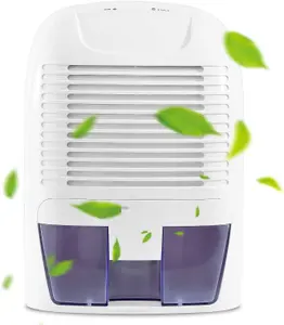 Air Dehumidifier Compact Portable Ultra Quiet 1500ml