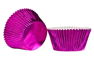 Essentials by Premier Fuchsia 40Pcs Large Cupcake Cases