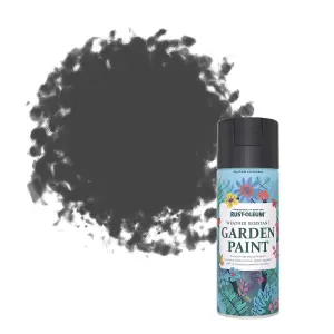 Rust-Oleum Natural Charcoal Matt Multi-surface Garden Paint, 400ml Spray can