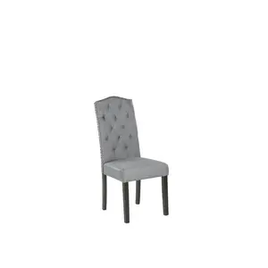 Lynnville Upholstered Dining Chair (Set of 2) Grey