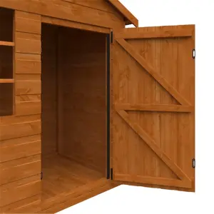 6ft x 6ft (1.75 x 1.75) Wooden Wendyhouse (12mm Tongue and Groove Floor and Roof) (6 x 6) (6x6)