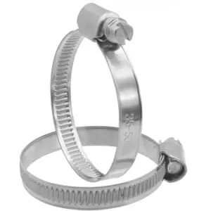 Hose Clips Pipe Clamps 100-120mm ( Pack of: 1 ) Pack of: 1 Worm Drive Premium Adjustable for Ducting and Piping DIYUK