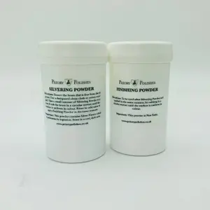 Clock Dial Silvering Powder 100g & Finishing Powder 100g