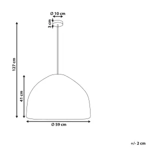 Seagrass Pendant Lamp Natural PEPAKAN