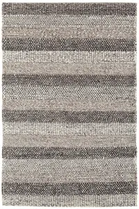 Plain Modern Stripe Modern Luxurious Handmade Easy to Clean Rug For Bedroom LivingRoom and Dining Room -160cm X 230cm